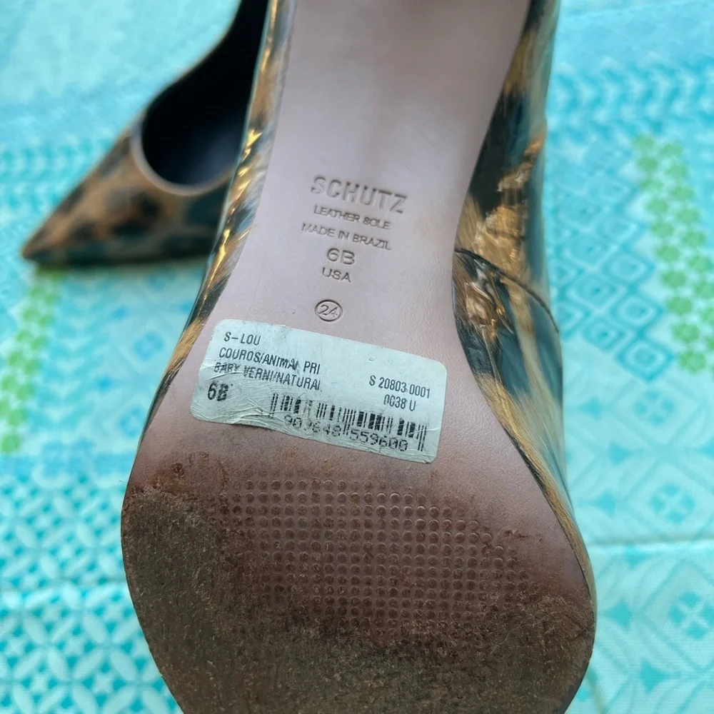 SCHUTZ Animal Print Women's Heels